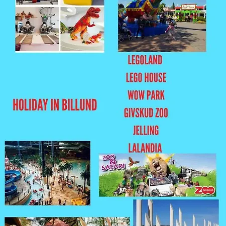 300 Meter Walk To Lego House - 80m2 Two Bedroom With Garden - Unit B בילונד