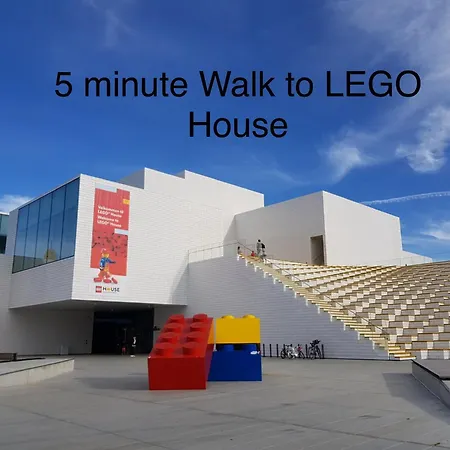 300 Meter Walk To Lego House - 80m2 Two Bedroom With Garden - Unit B Billund