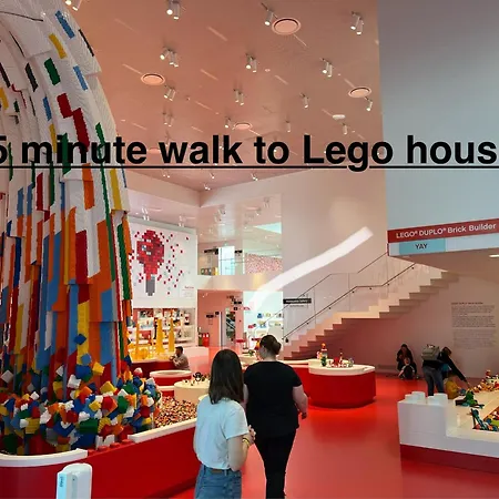 Appartement 300 Meter Walk To Lego House - 80m2 Two Bedroom With Garden - Unit B *