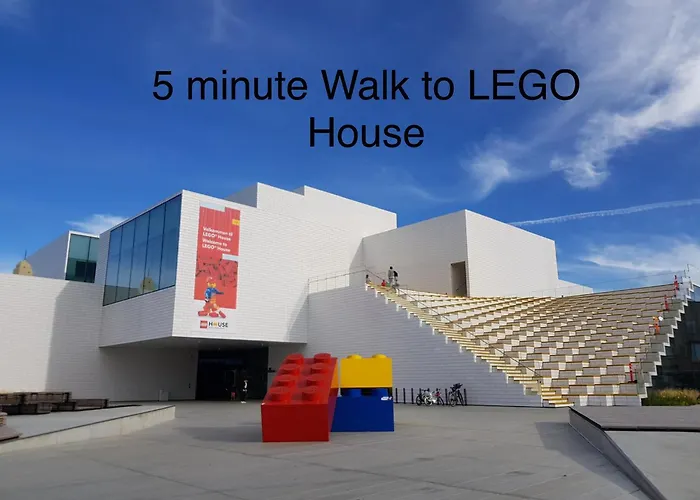 300 Meter Walk To Lego House - 80m2 Two Bedroom With Garden - Unit B Billund